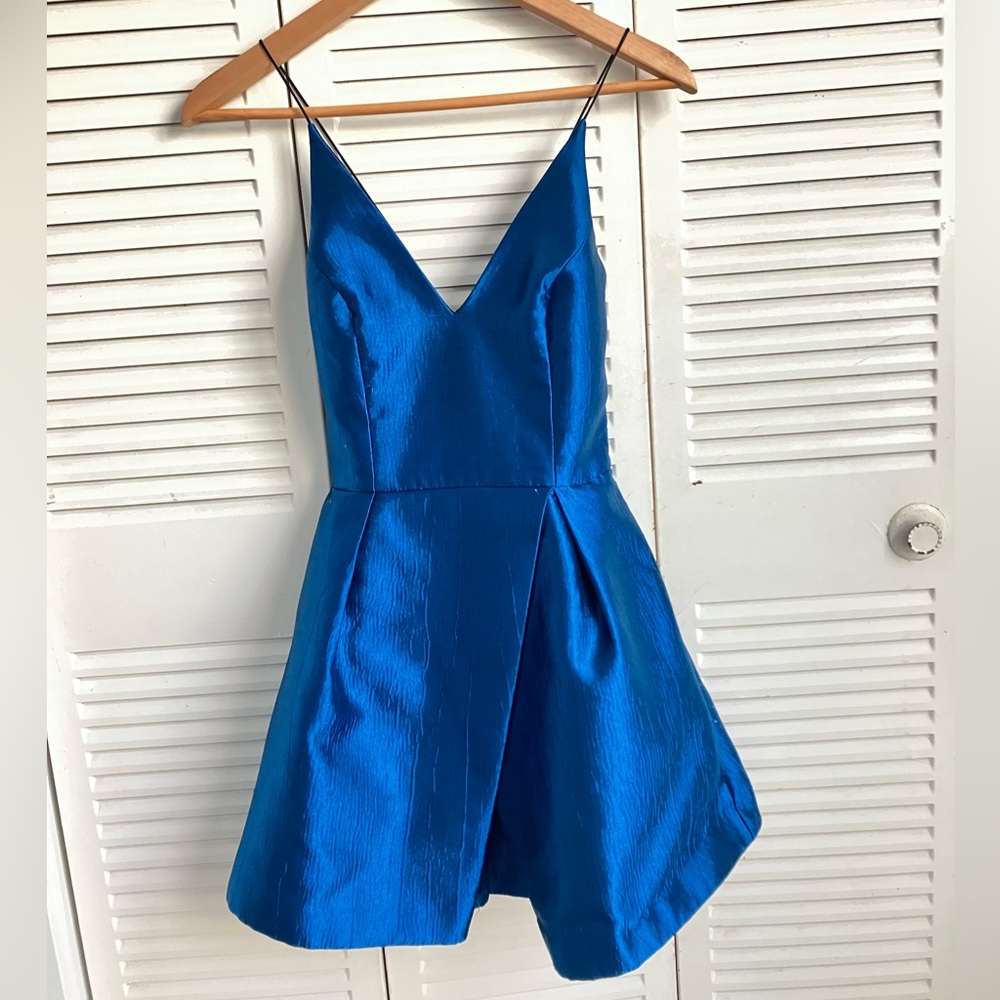 Topshop Royal Blue Dress